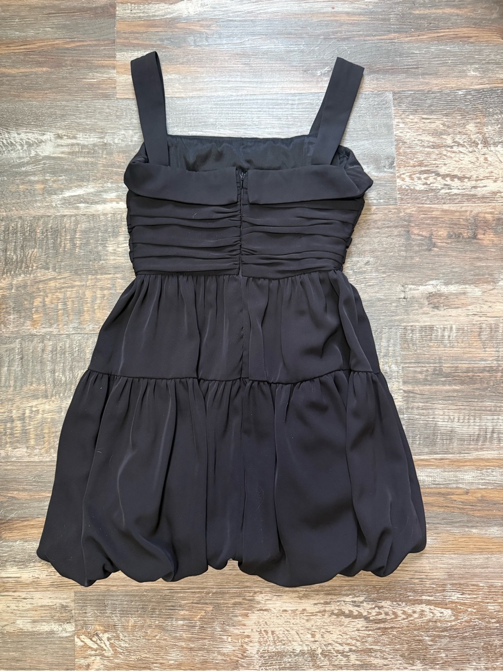 TCEC Black Ruched Mini Dress - Picture 3 of 4